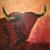 Sternzeichen "Stier" von Rose