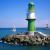 Leuchttürme Warnemünde von Reubild