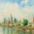 Frankfurt Stadtansicht von Manfred Leo Koehler