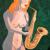 "Akt with Sax" von Aurora Amath