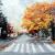 Autum street von Heidrun Fincks Malerei