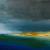 Kleine Strandskizze mit Gewitter von Michael Haack