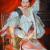 Ivanna in Pose und Robe v.Prinzessin Zinaida Yussupova von