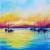 Sunset on the harbor von S.Ril