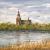 Stralsund-"Blick über denFrankenteich"" von Bärbel Schissler