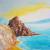 Sea Rocks painting von S.Ril