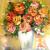 Bunte Rosen von