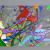 Abstraktes Acrylbild 50x100 (Gonzo V.) von GonzoV.