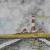 Westerhever Leuchtturm bei Regen von