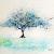 Tree of Life blau von S.Ril