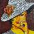 Dame mit Hut von Charly Walser