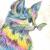 cat with butterfly von Chiara van Schimonsky