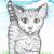 cute cat von Chiara van Schimonsky