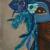 Mardi Gras Blue von Karo Dame