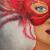 Mardi Gras Red von Karo Dame