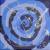 Blaue Spirale von